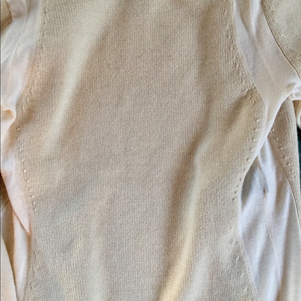🎉SOLD ON TRADESY! NWT DEREK LAM TRIPLE PLY SHAWL COLLAR RUNWAY CASHMERE CARDIGAN - Picture 14 of 14
